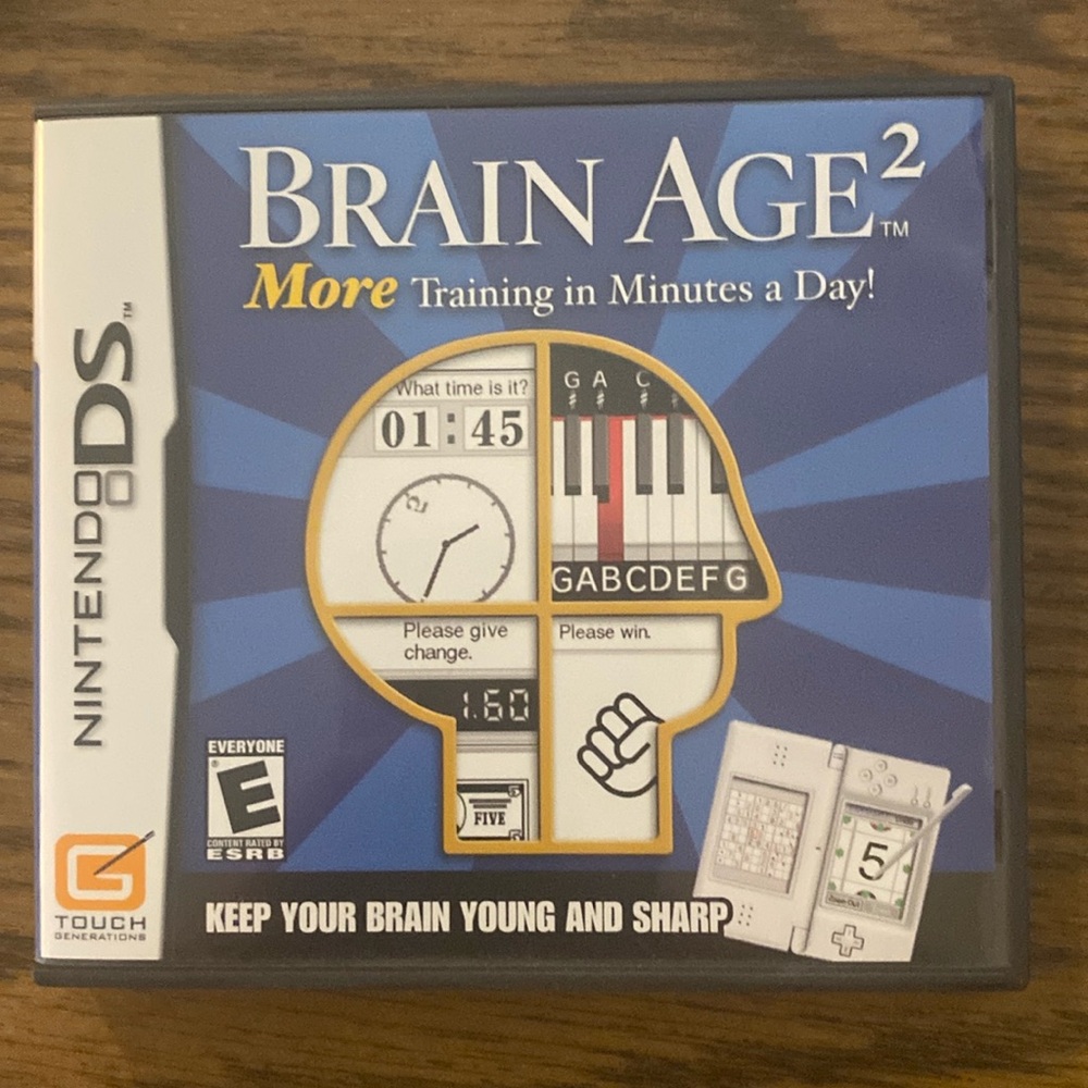 Nintendo DS Brain Age 2 game